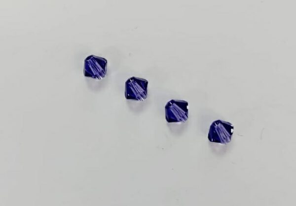 חרוזי סברובסקי 539 4 מ"מ Tanzanite