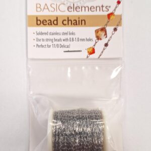 שרשרת סטיינלס סטייל ST מנירוסטה דקה כדי להשחיל חרוזים בכסף