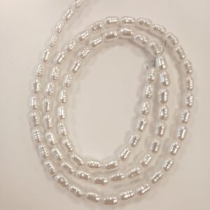 פנינים פלסטיק באיכות גבוהה אוקולון 6X4.5 מ"מ