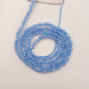 זרקוניה בצבע  תכלת  גודל 2 ממ